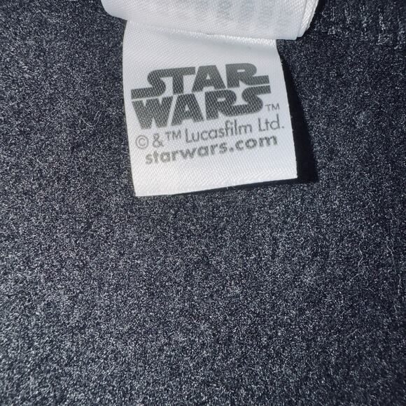 Star Wars Disney Parks Saga Collection Zip Hooded Jacket Large Puff Metallic Ink - Picture 10 of 10